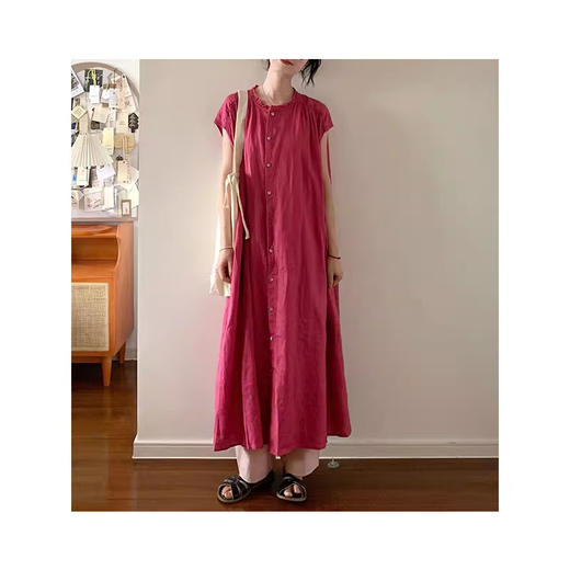 裁缝学苑AQ315日系简约连肩袖连衣裙纸样衬衫裙长裙女装打版样板 商品图5