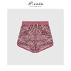 04-3潘依绣丁丁宠粉PanYiXiu/潘依绣【闪闪发光】时髦感小众复古亮片抽绳短裤 W-62096 商品缩略图1