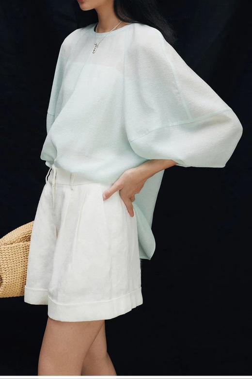 LPIUTY品牌直发⚠️识货团⚠️夏日必备神裤❗️BC官网同款面料⚠️著名“西欧亚麻带”轻奢高端亚麻短裤A0262020 商品图2