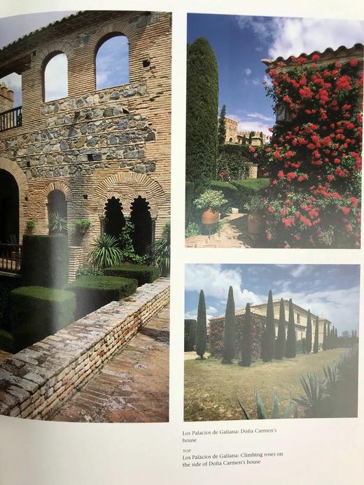 西班牙园林图集 200幅彩色插图 精装大16开 商品图13