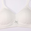 都市丽人内衣少女优选三阶少女文胸提花棉薄文胸3/4杯三排扣无钢圈BBT2Q8 商品缩略图4