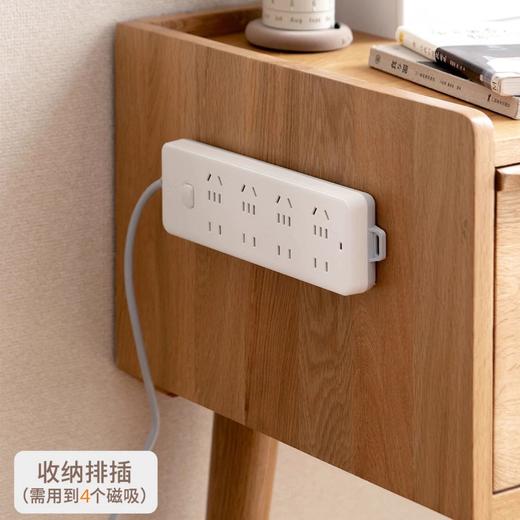 5个装 遥控器磁吸贴片收纳壁挂挂墙免打孔无痕贴路由器空调插排收纳吸盘 商品图4