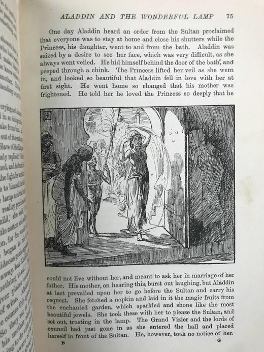 1926年 安德鲁·朗格《蓝色童话书》 数十幅精美插图 精装32开 商品图14