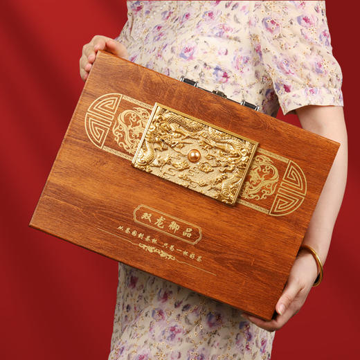 【双龙御品 三大茗茶】武夷山大红袍 正岩金骏眉红茶 铁观音乌龙茶 茶叶礼盒装 会客送礼品茶叶-QQ 商品图3