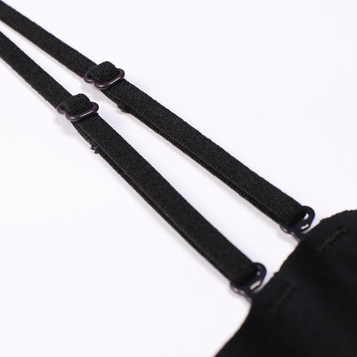 都市丽人内衣零压无痕常规文胸泳布加厚文胸1/2杯三排扣树脂胶圈LBT1H1 商品图8