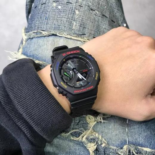 【潮流焕新 先锋出型】 CASIO卡西欧G-SHOCK八角农家橡树碳纤维核心石英机芯 男女情侣款手表GA- 商品图4