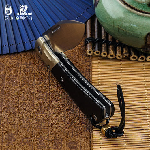 汉道【金刚折刀】户外高硬度锋利随身折叠刀野外防身刀生存刀 商品图12