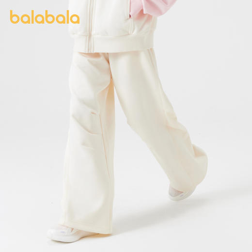 巴拉巴拉儿童直筒裤春秋装童装中大童女童降落伞裤子束脚长裤 商品图1