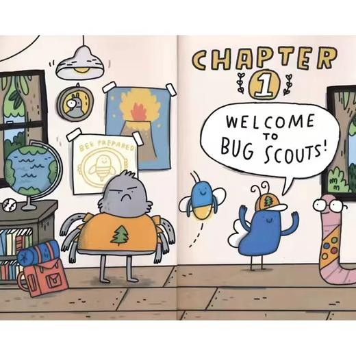 【GN440L】臭虫侦察兵2册 Bug Scouts 漫画冒险故事 商品图1