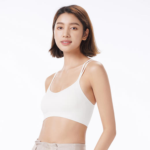 都市丽人背心时尚美搭抹胸无缝面料无缝短抹胸LVT1B7 商品图2