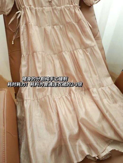 LPIUTY品牌直发！识货团⚠️LOEW*E罗*威原单天丝面料原厂！原料⚠️法式复古优雅连衣裙❗️意大利进口天丝面料 B0723511 商品图3