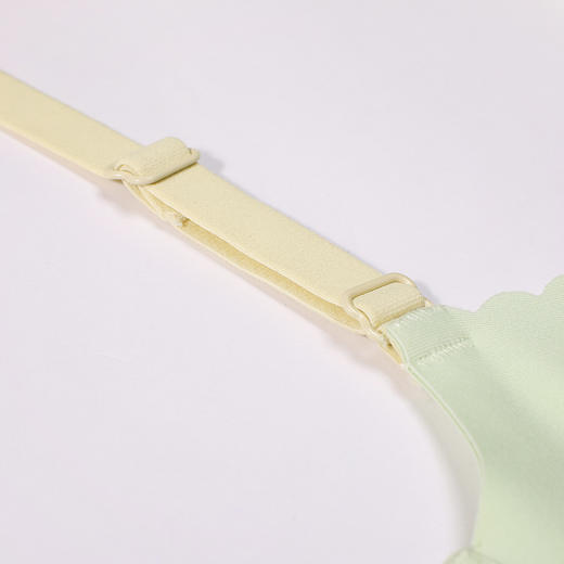 都市丽人内衣少女优选三阶少女文胸泳布薄文胸三角杯三排扣无钢圈BBT2Q6 商品图5