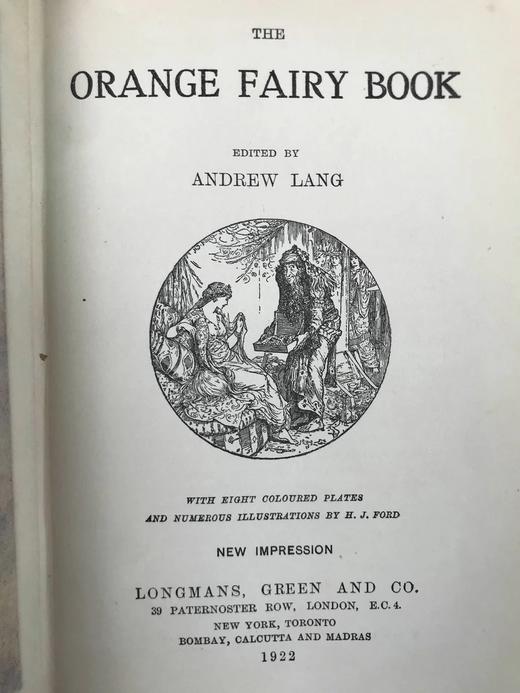 1922年 安德鲁·朗格《橙色童话书》 数十幅精美插图 精装32开 商品图2