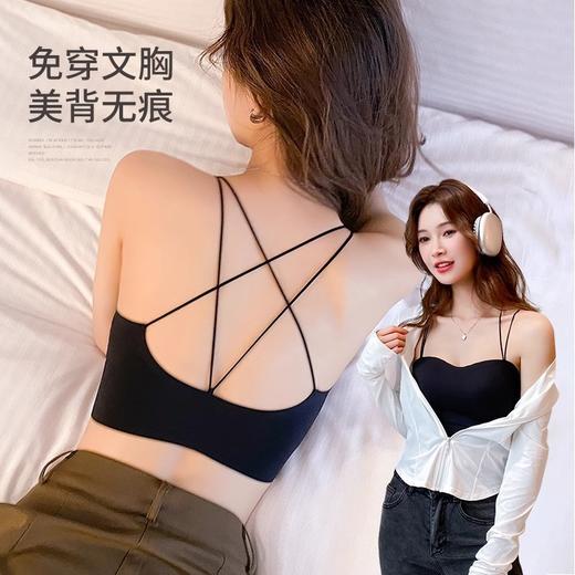 【新品性感小吊带！百搭/多种风格】小胸大胸必备，美背抹胸带垫不提胸。吊带轻薄高弹，内搭无痕，妙不可言。百搭少女装，想怎么穿就怎么穿！ 商品图2