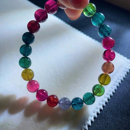 20g 8mm 碧玺手链 商品图6