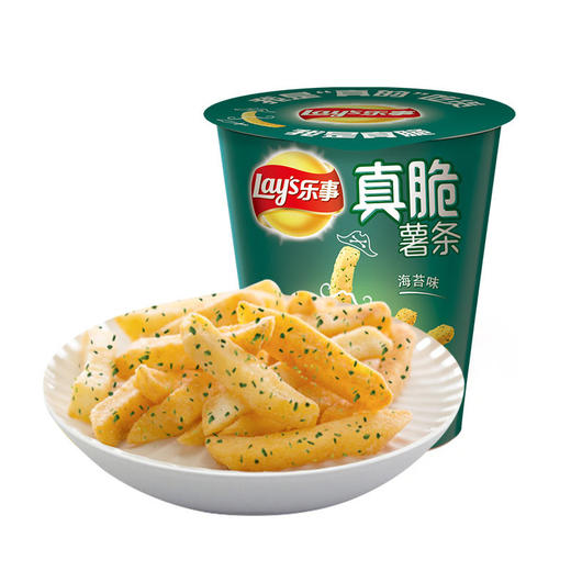 乐事真脆薯条海苔味马铃薯条杯装40克 商品图1