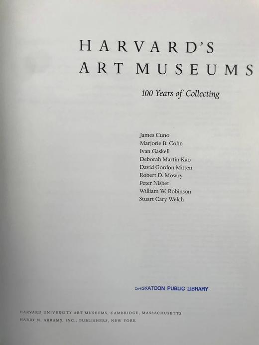 哈佛艺术博物馆百年藏品图集 167幅插图（137幅彩色） 精装大16开 商品图3
