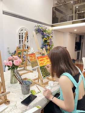 零基础油画体验