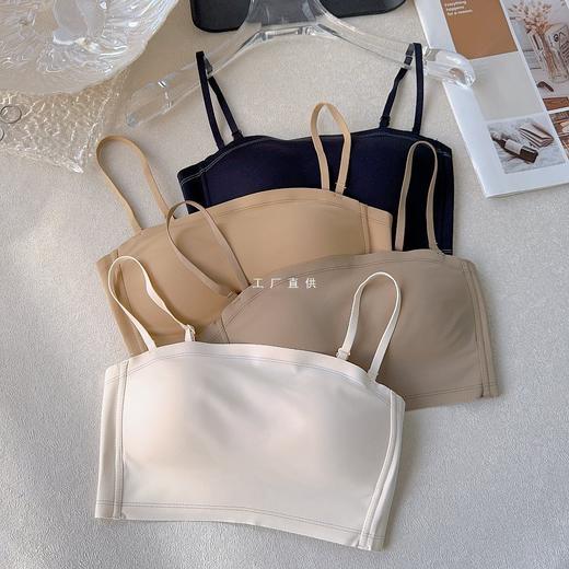 【新品！U型美背巨撩抹胸】云彩像棉花糖一样，U型美背，让内衣不再是束缚，防走光收副乳无钢圈，舒适贴合。穿上它，在梦境和现实之间徜徉，内外两用，神秘而自由！ 商品图3