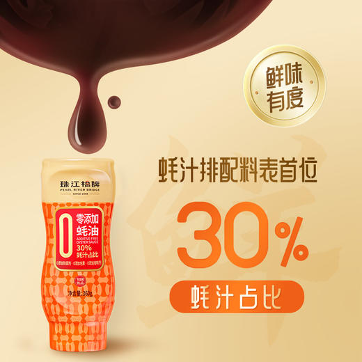 【分享】珠江桥牌 甄品零添加蚝油360g×3瓶 商品图2