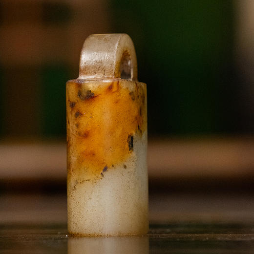 清 玉雕带钮印章 商品图1