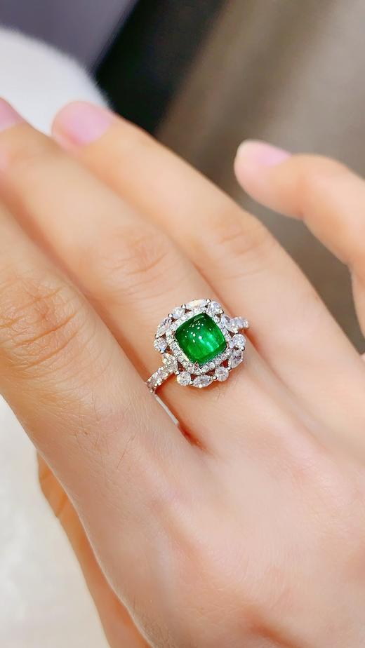 1.39ct 祖母绿戒指 商品图4