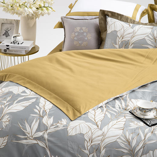 多喜爱 60S贡缎磨绒床上用品四件套 雨林秘境 商品图2