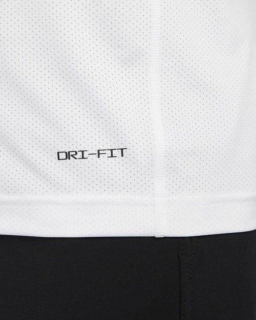 Nike耐克 Dri-FIT Ready 男子速干舒爽短袖训练上衣DV9816-100 商品图4