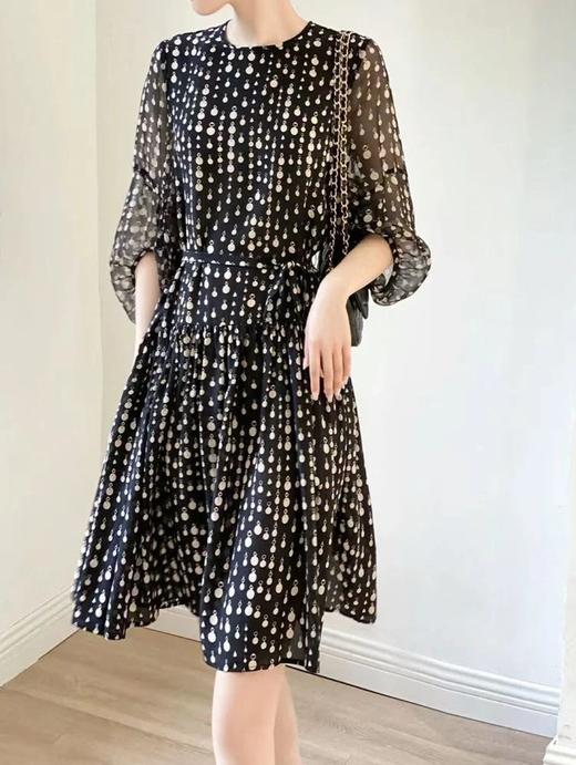 LPIUTY品牌直发！意式波点印花连衣裙 B0723507 商品图1