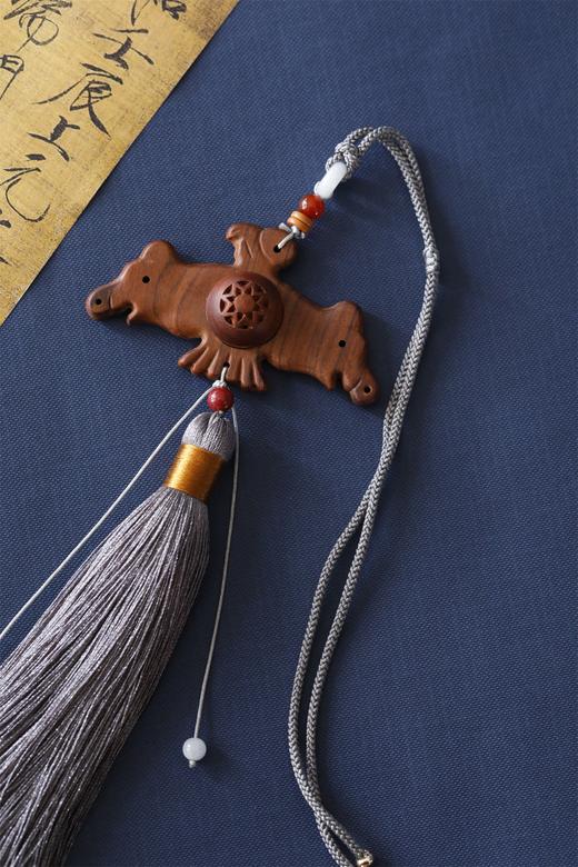 玉鹰香囊°酸枝挂件 商品图3