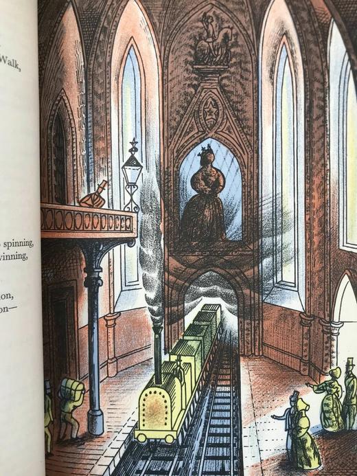 桑格斯基工坊特装本！1949年 旅行者的诗歌 配多幅彩色插图 真皮精装32开 商品图5