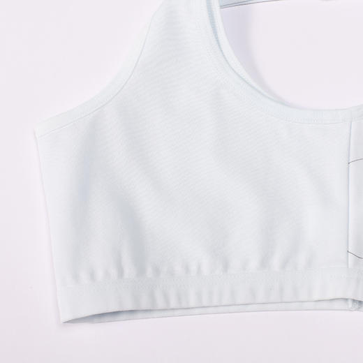 都市丽人内衣少女优选一阶少女文胸棉质超薄文胸背心式无排扣无钢圈BBT2Q2 商品图6