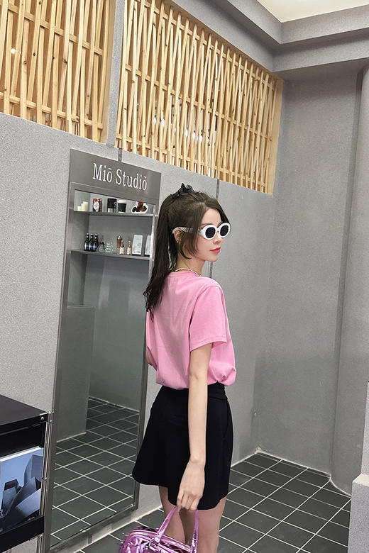 圆领前绣字母短袖衫 9522040034 商品图13