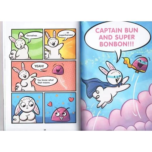 【蓝思360-390L】兔笨笨和糖帮帮 Fancy Friends Bunbun & Bonbon 图像小说 商品图2