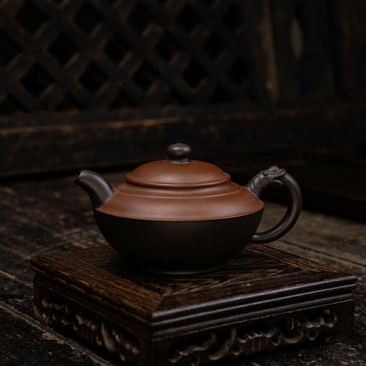李正华 双色壶 宜兴紫砂原矿茶壶紫砂壶功夫茶泡茶壶茶具仿古 商品图0