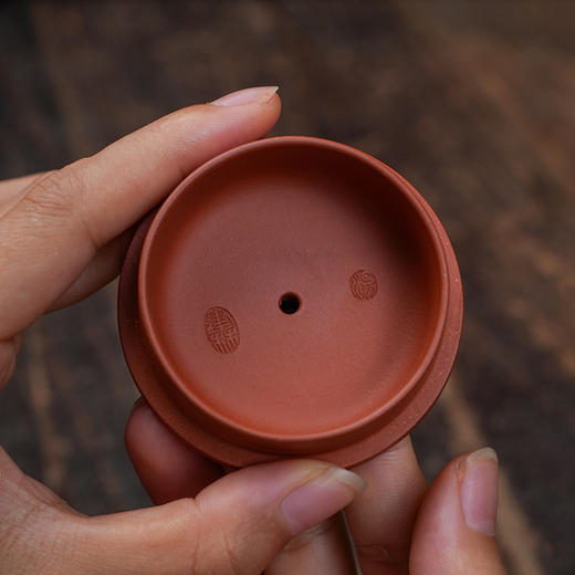 汤建林 3号蕴之壶 原矿小红泥 宜兴紫砂原矿茶壶紫砂壶功夫茶泡茶壶茶具仿古 商品图6
