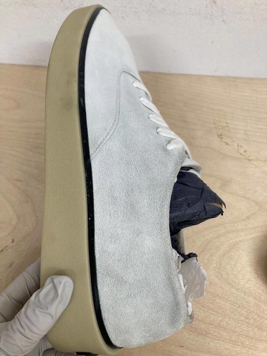 微瑕 Zegna/杰尼亚 男士翻毛皮牛筋大底系带圆头平底休闲板鞋 偏大半码 商品图2