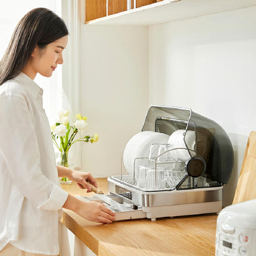 olayks欧莱克消毒柜紫外线家用小型碗筷消毒柜消毒碗柜机迷你台式 心选到家 商品图1