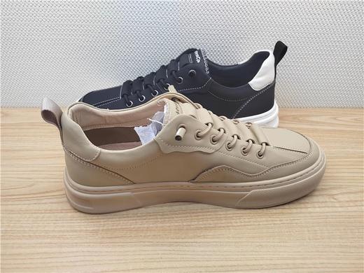 豪行秋冬新款13392035真皮时尚休闲男鞋运动板鞋单鞋 商品图2