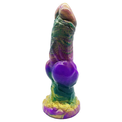 西迪绿色带吸盘手动异形阳具 商品图7