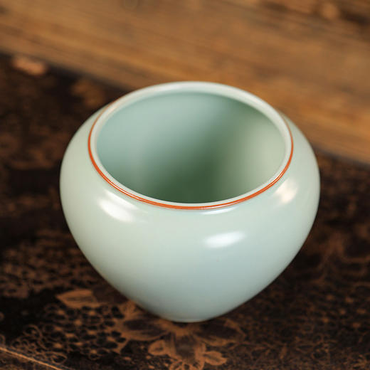 【非遗好物】源具造器汝窑仿古天青茶具套装 商品图6