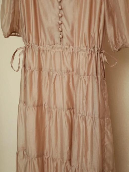 LPIUTY品牌直发！识货团⚠️LOEW*E罗*威原单天丝面料原厂！原料⚠️法式复古优雅连衣裙❗️意大利进口天丝面料 B0723511 商品图12