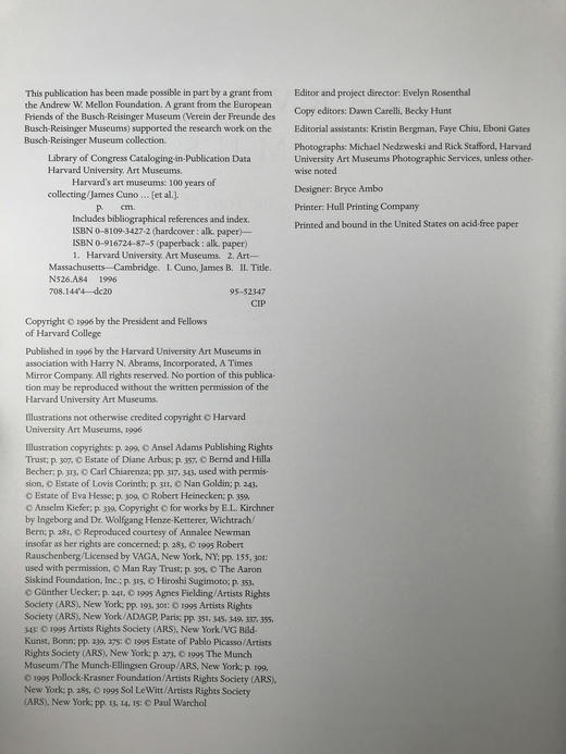 哈佛艺术博物馆百年藏品图集 167幅插图（137幅彩色） 精装大16开 商品图4