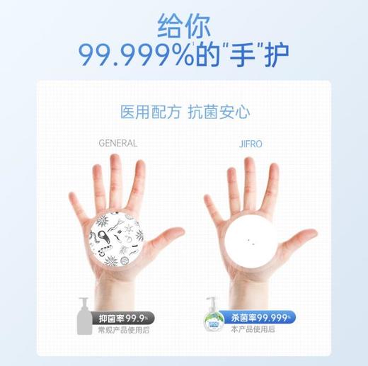 洁芙柔 泡沫儿童家用洗手液 护肤保湿洗手液300ml 商品图2