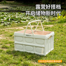 纵贯线seashore手提便携折叠收纳箱SN-01