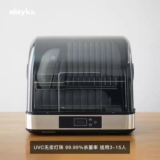 olayks欧莱克消毒柜紫外线家用小型碗筷消毒柜消毒碗柜机迷你台式 心选到家 商品图7