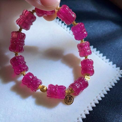 27.7g 雕刻碧玺手链 商品图3