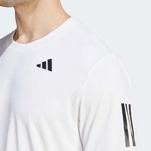 Adidas阿迪达斯CLUB 3-STRIPES TENNIS TEE 速干网球运动短袖圆领T恤IS2297 商品图3
