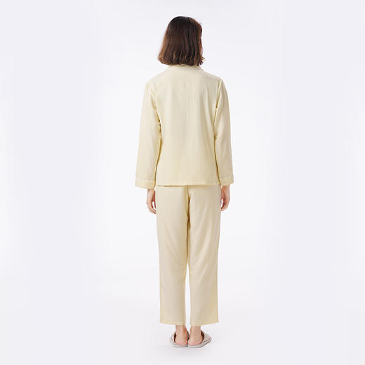 都市丽人睡衣生活家居长袖家居服软绵绵1.0薄女士软绵绵长袖长裤LHT1M9 商品图3