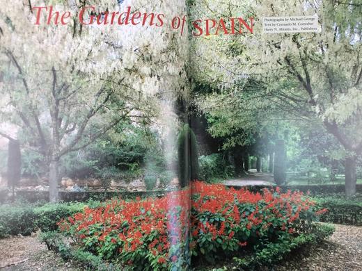 西班牙园林图集 200幅彩色插图 精装大16开 商品图3